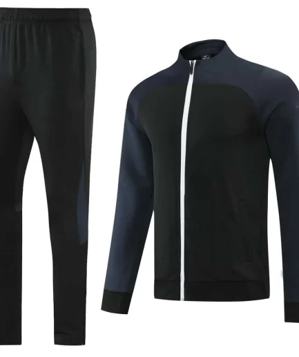 Black Training Tracksuit Set - Style B (S-2XL)