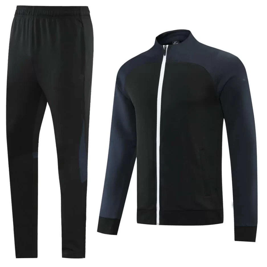 Black Training Tracksuit Set - Style B (S-2XL)