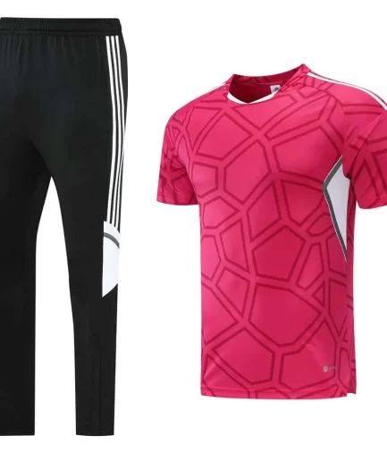 Rose Pink Training Tracksuit Set - Style A (S-2XL)