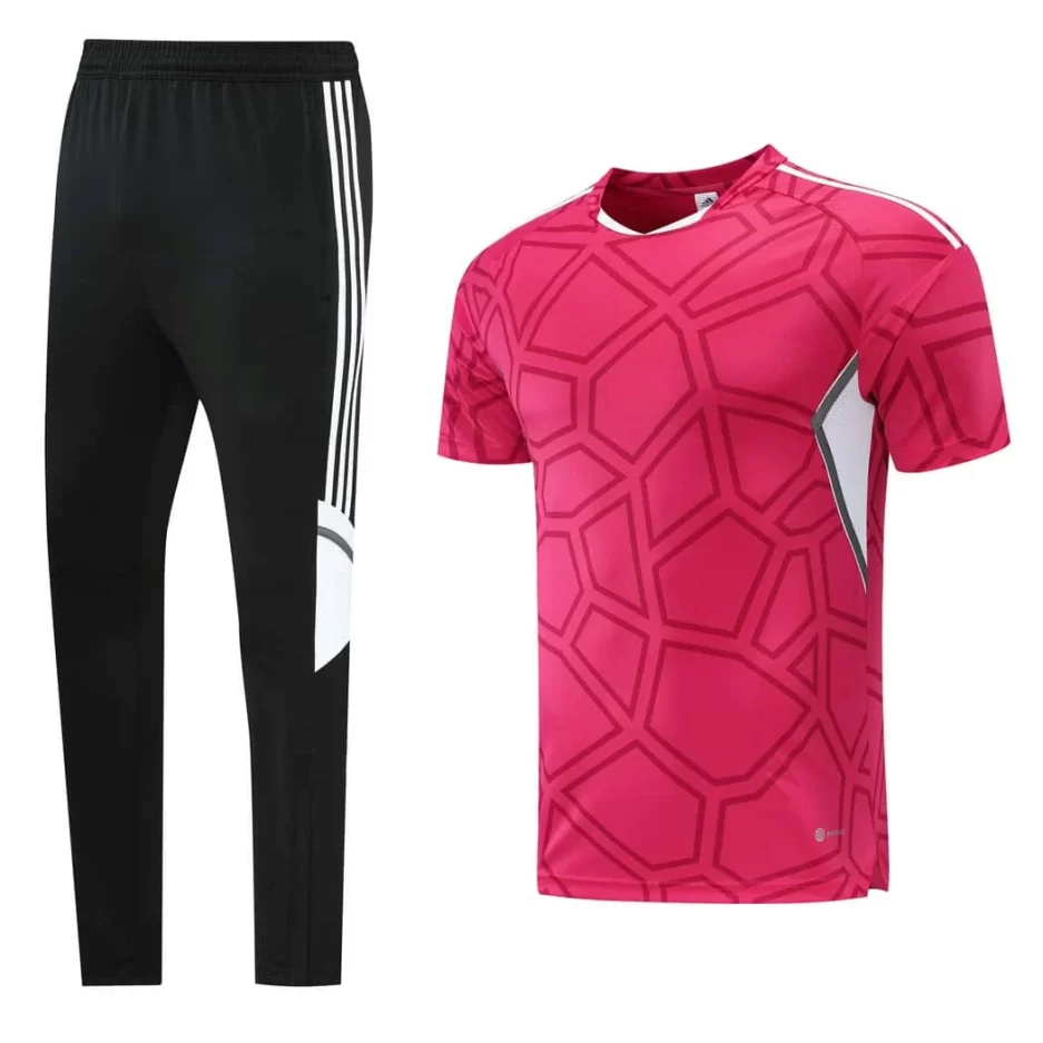 Rose Pink Training Tracksuit Set - Style A (S-2XL)