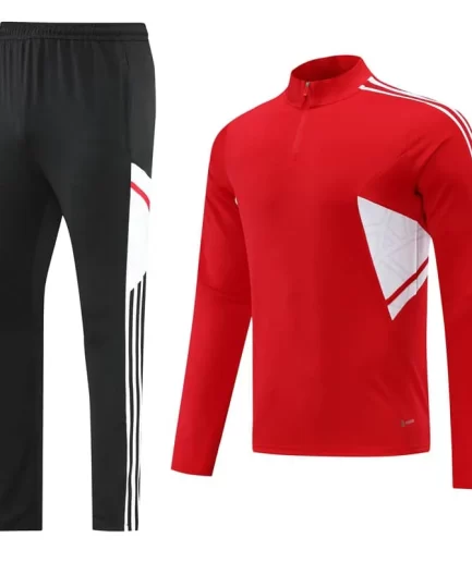 Red Training Tracksuit Set - Style B (S-2XL)