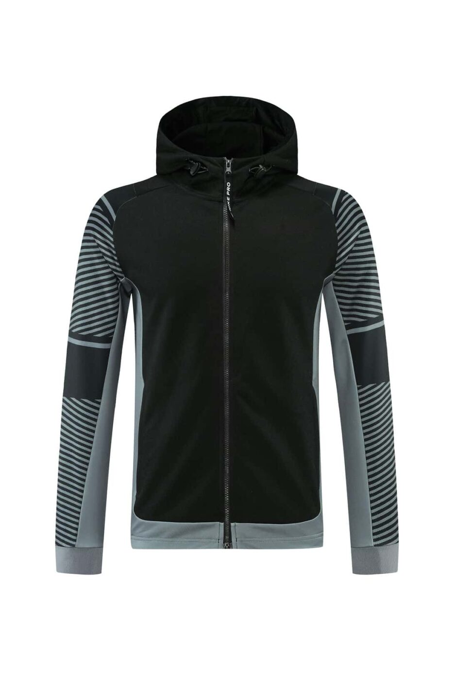 Black & Grey Training Tracksuit Set - Style D (S-2XL) - 图片 6