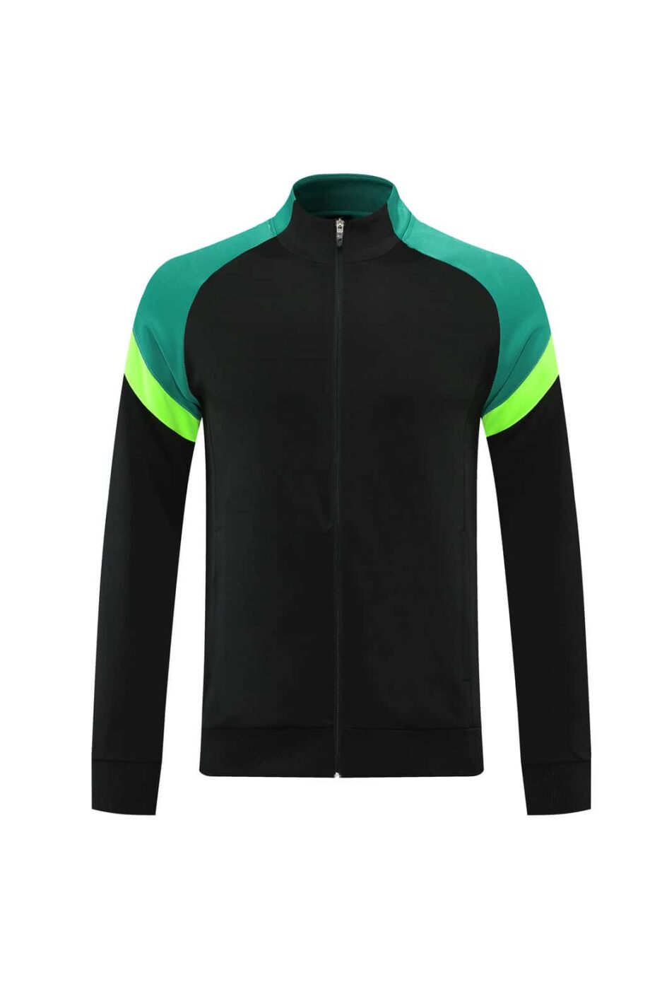 Black & Green Training Tracksuit Set - Style C (S-2XL) - 图片 6