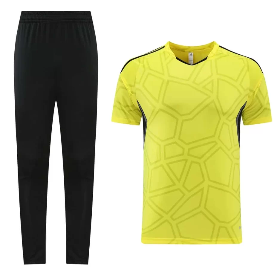 Yellow Training Tracksuit Set - Style A (S-2XL) - 图片 7